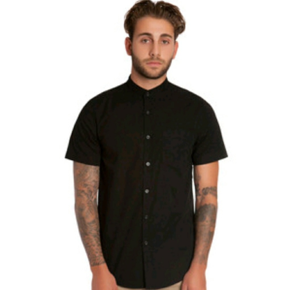 Elwood Button Down (Mandarin Collar)